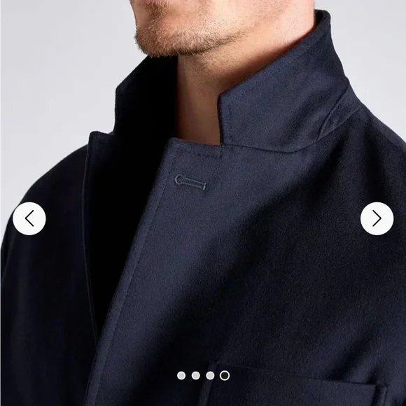 Loro Piana by Harry Rosen virgin wool overcoat - Picture 2 of 4